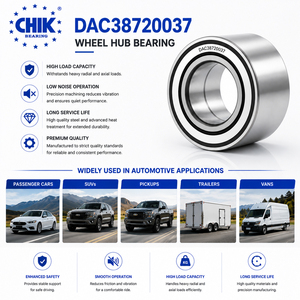 Cuscinetto Ruota DAC38720037 51720-0Q100 517200Q100 2RS ZZ ABS per Auto Coreane Rio Solaris Accent <span class=keywords><strong>I20</strong></span> 51720 0Q100 per Kia - Product Image 4