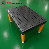 Kit complet de plateforme de soudage 3D flexible, table de soudage en fonte avec goupilles de positionnement, pinces, banc de travail de soudage industriel personnalisé