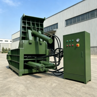 Presse à balles hydraulique horizontale pour métaux ferreux, télécommandée, haute sécurité, pour le compactage du cuivre, de l'aluminium et du fer