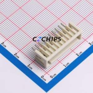 733-340 Plug-in Terminal Block Through hole Component (THT),P=2.5mm Connector 2.5mm Gray Straight Pin 10P - Product Image 1