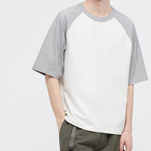 เสื้อยืดแขนสั้นทรงปกติ สไตล์สตรีท ผ้าคอตตอนถักคุณภาพสูง 100% น้ำหนัก 180 กรัม พร้อมโลโก้สั่งทำ ผลิตในจีน สำหรับผู้ชาย - Product Image 3