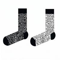 Chaussettes de compression athlétiques professionnelles personnalisées, chaussettes de course de haute qualité, chaussettes de compression pour l'entraînement sportif