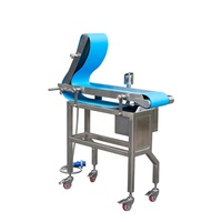 Convoyeur à bande en acier inoxydable Machine à fileter les poitrines de poulet Petite poitrine de poulet horizontale Trancheuse à viande fraîche Steak Bacon