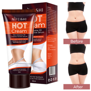NIFEISHI Nhãn Hiệu Riêng Kem Giảm Cân Đốt Cháy Mỡ Chống Cellulite Chăm Sóc Cơ Thể Đốt Cháy Làm Săn Chắc Cơ Thể Kem Đốt Mỡ Cho Bụng - Product Image 5