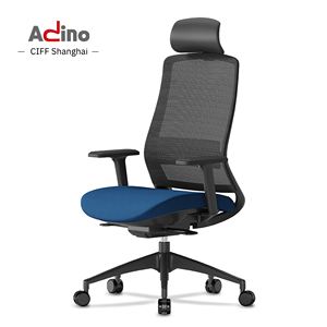 Muebles de oficina <span class=keywords><strong>Adino</strong></span> * CIFF Shanghai 2025 Silla de oficina ergonómica de malla Sillas De Oficina Chaise Ergonomique Cadeira De Escrittrio - Product Image 1