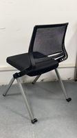 Chaise de formation en plastique pour salle de réunion, salle d'attente ou visiteurs