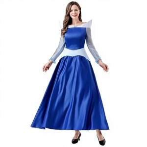 Robe <span class=keywords><strong>de</strong></span> princesse pour femme adulte pour Halloween, costume <span class=keywords><strong>de</strong></span> <span class=keywords><strong>conte</strong></span> <span class=keywords><strong>de</strong></span> fées <span class=keywords><strong>La</strong></span> <span class=keywords><strong>Belle</strong></span> <span class=keywords><strong>au</strong></span> <span class=keywords><strong>bois</strong></span> <span class=keywords><strong>dormant</strong></span>, costume <span class=keywords><strong>de</strong></span> film et <span class=keywords><strong>de</strong></span> télévision en polyester pour fête d'Halloween - Product Image 4