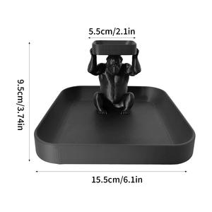 Nuevo Adorno de Bandeja con Diseño de Animales Congelados, Material Plástico, Estilo Ins, para Escritorio, Oficina, Almacenamiento, Sala de Estar, Hogar, Adornos para Llaves - Product Image 6