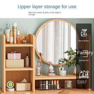 Table de maquillage moderne et <span class=keywords><strong>pratique</strong></span> avec meuble de rangement Table de toilette intégrée Style tendance pour <span class=keywords><strong>petit</strong></span> salon pour appartements - Product Image 2