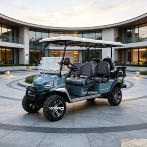 Voiturette de golf électrique à énergie nouvelle, 2+1 places, batterie au lithium, faible bruit, pour usage quotidien, chariot utilitaire de golf - Product Image 2