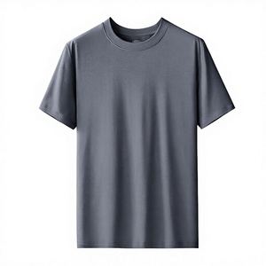 เสื้อยืดผู้ชายแบบทางการ ผ้าฝ้าย 100% 180 กรัม ดีไซน์เรียบ แขนสั้น ชุดกีฬา ชุดออกกำลังกาย - Product Image 2