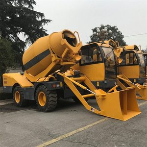 Nouveau camion malaxeur à béton compact à chargement automatique avec composants centraux-Moteur et engrenage fabriqués à l'usine - Product Image 4