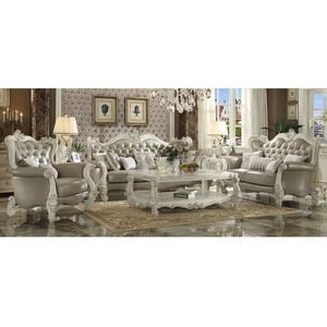 De Lujo <span class=keywords><strong>barroco</strong></span> francés Color de luz del sofá/Palacio Real mano tallada sofá de la tela para la sala - Product Image 1