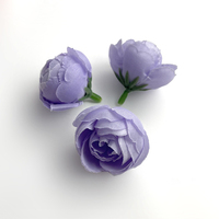 Fleurs Artificielles Pas Cher En Gros 3cm Petite Tête De Fleur De Rose Décoration De Gâteau Tête De Rose En Soie