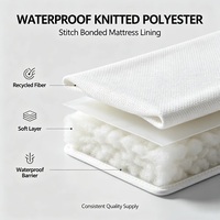 Tissu non tissé ignifuge 100 % polyester, matelassé, pour doublure de matelas