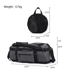 Sac à dos de voyage unisexe personnalisé en nylon, avec séparation humide/sèche, sac de sport multifonctionnel pour la gym et les affaires - Product Image 6