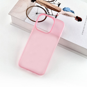 Coque de téléphone portable en PC rigide ultra-fine givrée pour 17 PRO MAX, sensation mate, pliable, antichoc, logo personnalisé - Product Image 2