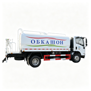Camion arroseur municipal de 5m³ pour l'arrosage des jardins, la lutte contre la poussière et la pulvérisation d'eau - À vendre - Product Image 1