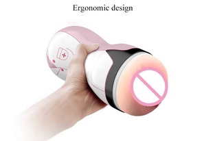 ถ้วยช่วยตัวเองชายยอดนิยม ช่องคลอดเทียม ของเล่นทางเพศสำหรับผู้ชาย - Product Image 4
