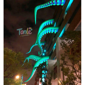 Bơm hơi khổng lồ bạch tuộc tua bóng trang trí PVC mực cho bên ngoài trời trang trí sân khấu - Product Image 5