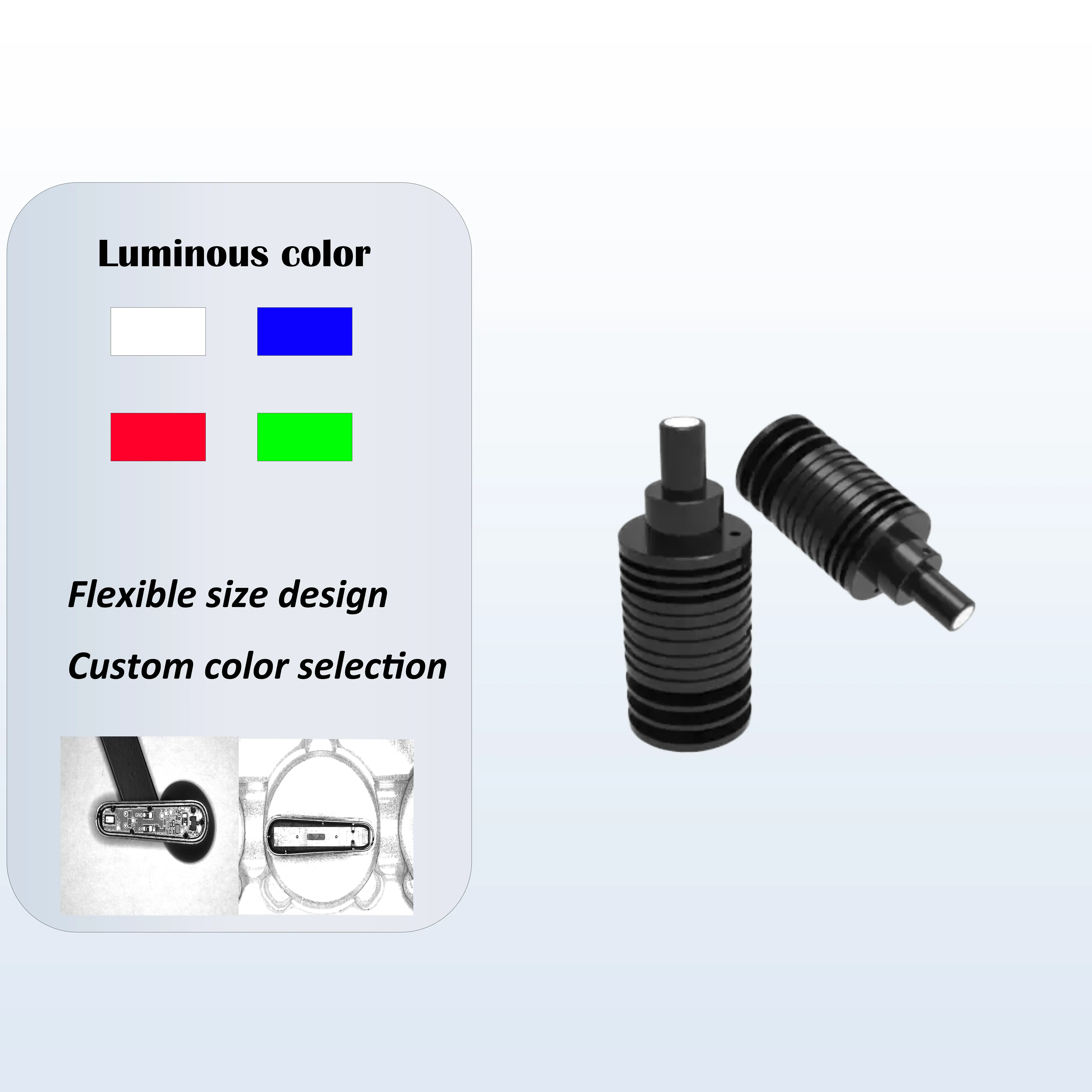 Rgbw 5V Machine Vision Standaard Punt Industrie Led Verlichting Industriële Camera Spot Lichtbron