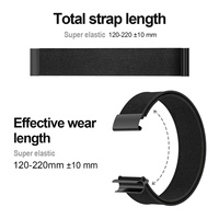 Bracelet de montre en nylon confortable, respirant, tendance, avec boucle à crochet, pour Whoop 5.0 4.0, étanche, fabriqué en Chine, personnalisable