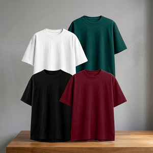 เสื้อยืดโอเวอร์ไซส์ทรงสปอร์ต ยูนิเซ็กซ์ ผ้าฝ้าย 100% ย้อมเส้นด้าย น้ำหนัก 260 กรัม พิมพ์ลายดิจิทัล ระบายอากาศได้ดี เนื้อผ้านุ่ม เป็นมิตรกับสิ่งแวดล้อม ดีไซน์เรียบง่าย สำหรับผู้ชาย - Product Image 3