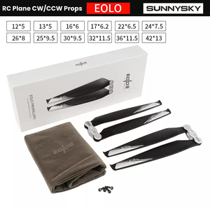 Hélices Plegables de Carbono SUNNYSKY EOLO Serie CN de 12/13/16/17/22/24/26/28/30/32/36 Pulgadas, Bajo Ruido, Aspas de Alta Eficiencia - Product Image 1