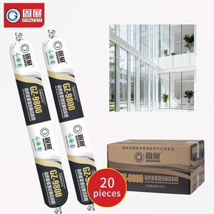 Guzhan 9800 Full Box of 20 Pieces High-grade Curtain Wall Silicone Structural <strong>Sealant</strong> Construction <strong>Sealant</strong> - Product Image 1