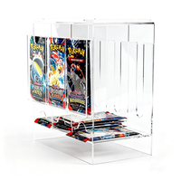 Étui de présentation personnalisé en acrylique pour les magasins de cartes