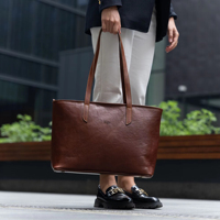 Fabricant de sacs à main en cuir sur mesure, sac fourre-tout en cuir véritable de haute qualité, sac à main à poignée supérieure pour femmes