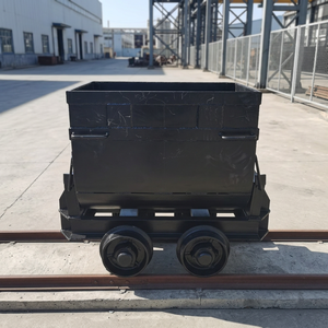 Chariot minier pour le transport du charbon, du minerai et de l'argile, équipement durable de transport sur rail souterrain - Product Image 1
