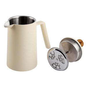 Double-Wall Insulated Stainless Steel, 3 Level Filtration System with 3 Extra, French Press Coffee <b>Maker</b> - Product Image 4