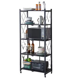 Estante de cocina giratorio de metal para el hogar, estante de almacenamiento de frutas y verduras, gran oferta de fábrica - Product Image 1