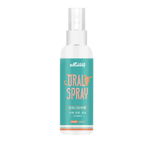 Produk pembersih hewan peliharaan semprotan mulut gigi bersih gigi segar perawatan mulut kesehatan mulut untuk anjing dan kucing - Product Image 1