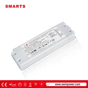 CE Listed 200-240VAC 12V 24V 48W Dimmable Driver Led Dali For Damp Dry Location