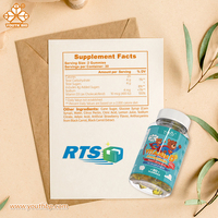 Gummies de Vitamine D3 400 UI – Favorise l'Absorption du Calcium et le Soutien Nutritionnel – Prêt à Expédier