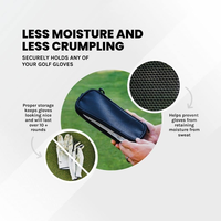 Étui de rangement pour gants de golf en nylon durable, étanche, plat, organisateur de poche XINGYANG, accessoire de sport intérieur/extérieur