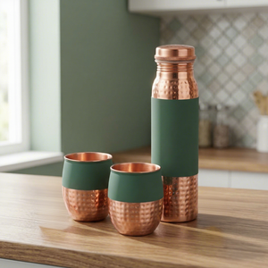 Custom Print Carbon Steel Sport Foldable Water Bottle Set Anti-corrosion Coating Tea Infuser Dishwasher Safe Straw Cap - Product Image 1
