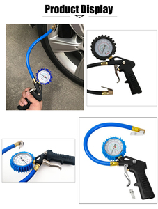 Manómetro Digital Profesional de Precisión para Neumáticos, Pantalla Grande Azul con 4 Unidades de Medición, para SUV, ATV, Motocicleta y Automóvil - Product Image 5