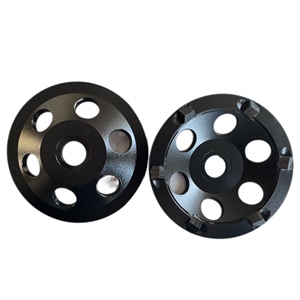 Fabriek Groothandelsprijs 4 Inch Diamant Pcd Cup Slijpwielen 22.23Mm Arbor Voor Epoxy Vloer Metalen Gebonden Schuurschijf - Product Image 1