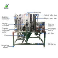 Sécheur par pulvérisation TOPTION au prix fabricant pour le séchage de poudre de lait, d'herbes, de jus, de fruits, de café instantané, de carbure, d'œufs