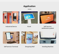 Ordinateur tout-en-un industriel à écran tactile de 23,8 à 24 pouces, I3 I5 I7 I9, IP65, étanche, montage VESA, ensemble d'ordinateur de bureau