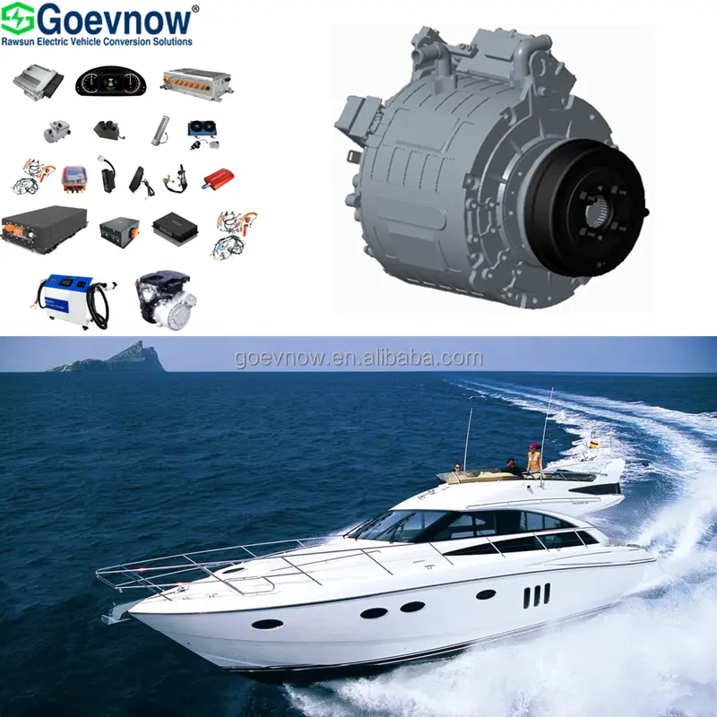 Goevnow Elektrische Boot Conversie Kit 60-100Kw RDD730 Ac Motor Control & Batterij Systeem Elektrische Auto Motor