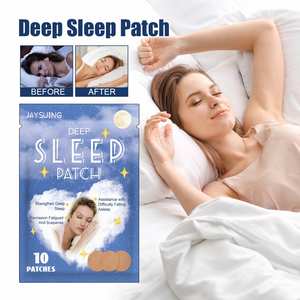 JAYSUING 10 buah pak stiker Melatonin alat bantu tidur, tempelan untuk meningkatkan kualitas tidur dan penghilang stres tempelan tidur - Product Image 5