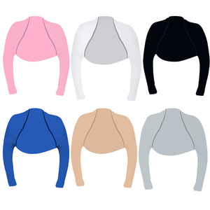 Women Plus Size Sun Protection Shawl Ice Silk UV Shield Outdoor Cycling Sleeve UPF50 Solid Color Windbreaker - Product Image 4