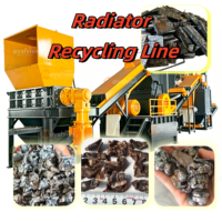Machine de recyclage de radiateurs en cuivre et aluminium Mayslynn 1500-2500 kg/h pour le recyclage des radiateurs de climatisation usagés