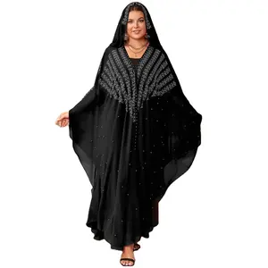 Ramadan Hoodedผู้หญิงมุสลิมฮิญาบชุดสวดมนต์เสื้อผ้าJilbab AbayaยาวKhimar EidชุดAbayasกระโปรงชุดเสื้อผ้าอิสลามBurka
