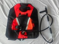 Extincteur portable à dos haute pression 18 bars à brume fine pour lutte contre les incendies forestiers classe A 20L