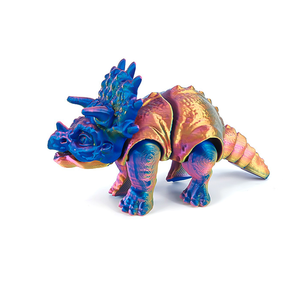 Giocattolo Dinosauro Triceratopo Stampato in 3D con Articolazioni Mobili, Simulazione Divertente del Personaggio di Frozen, Regalo per Bambini - Product Image 2